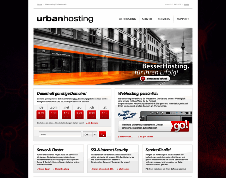 Urbanhosting.de thumbnail