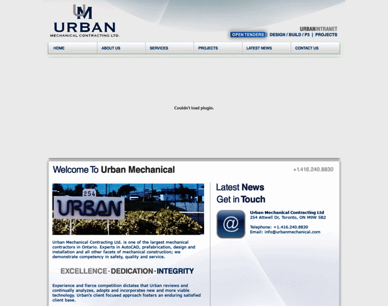 Urbanmechanical.com thumbnail