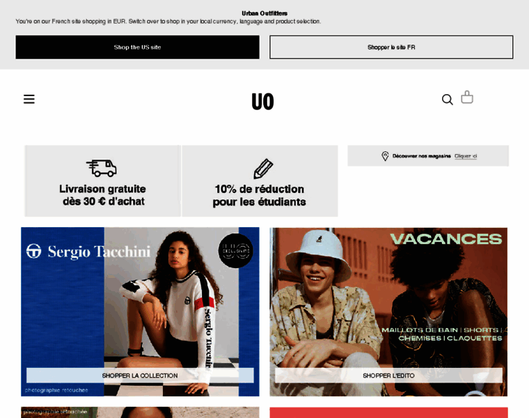 Urbanoutfitters.fr thumbnail