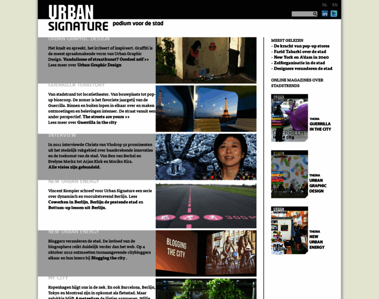 Urbansignature.nl thumbnail