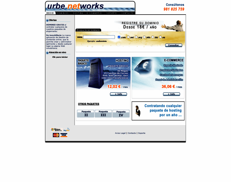 Urbe-networks.com thumbnail