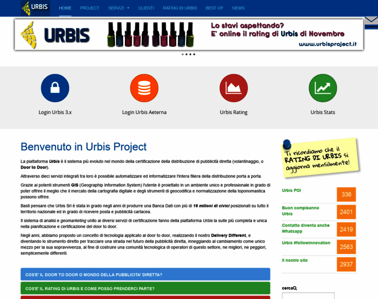 Urbisproject.it thumbnail