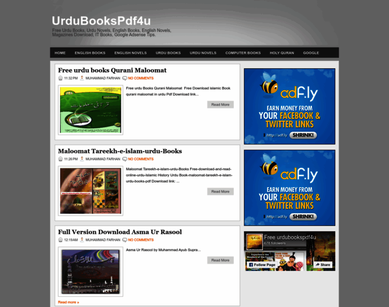 Urdubookspdf4u.blogspot.com thumbnail