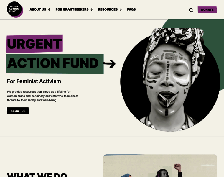 Urgentactionfund.org thumbnail
