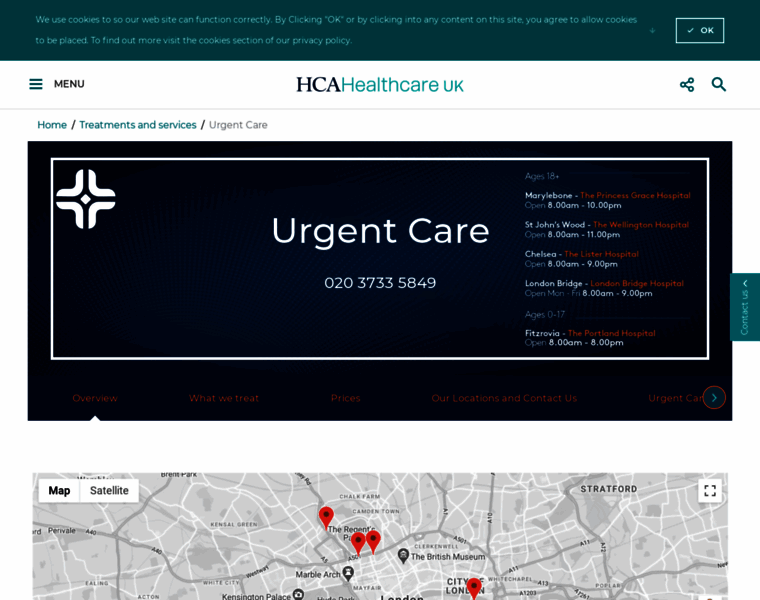 Urgentcarecentre.co.uk thumbnail