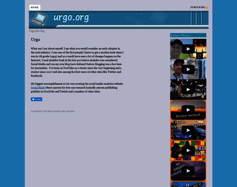 Urgo.org thumbnail