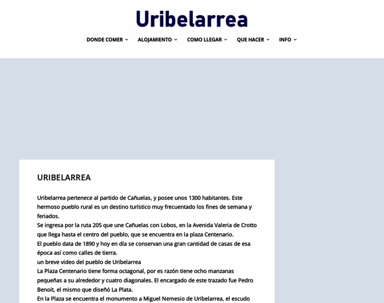 Uribelarrea.org thumbnail