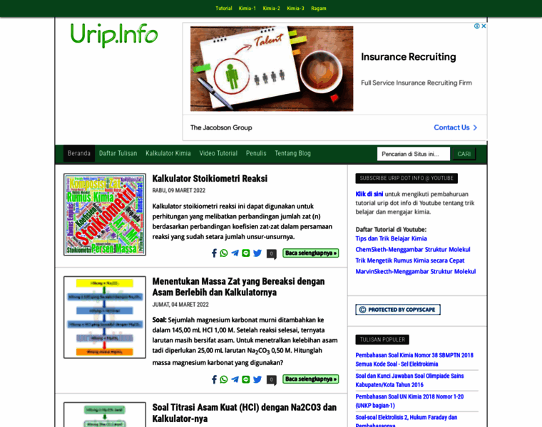 Urip.info thumbnail