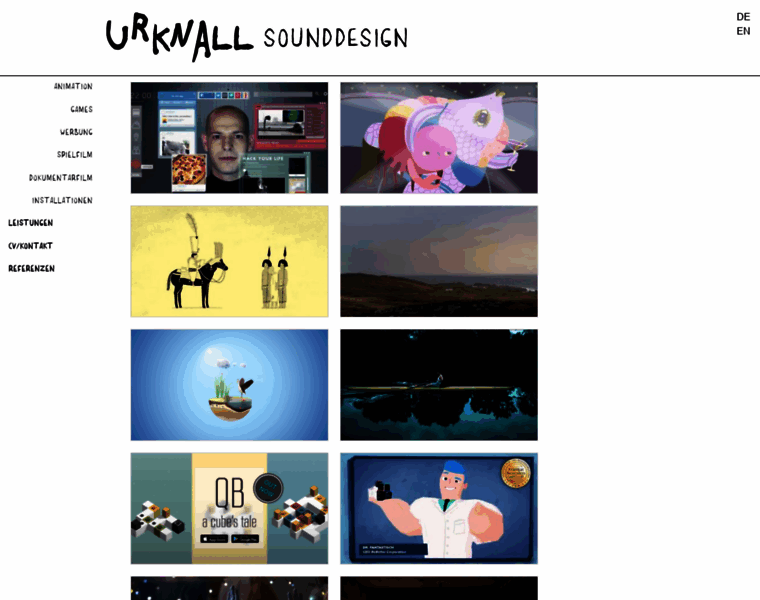 Urknall-sounddesign.de thumbnail