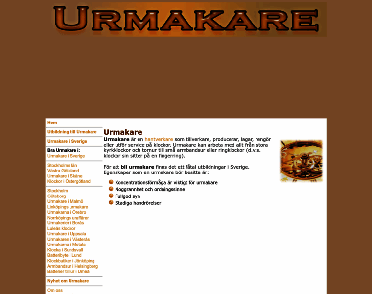 Urmakare.net thumbnail