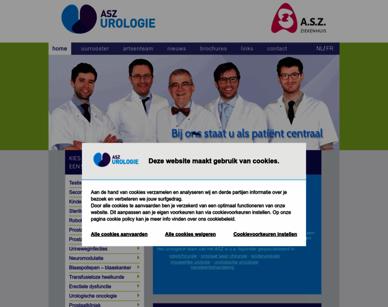 Urologie-asz-aalst.be thumbnail