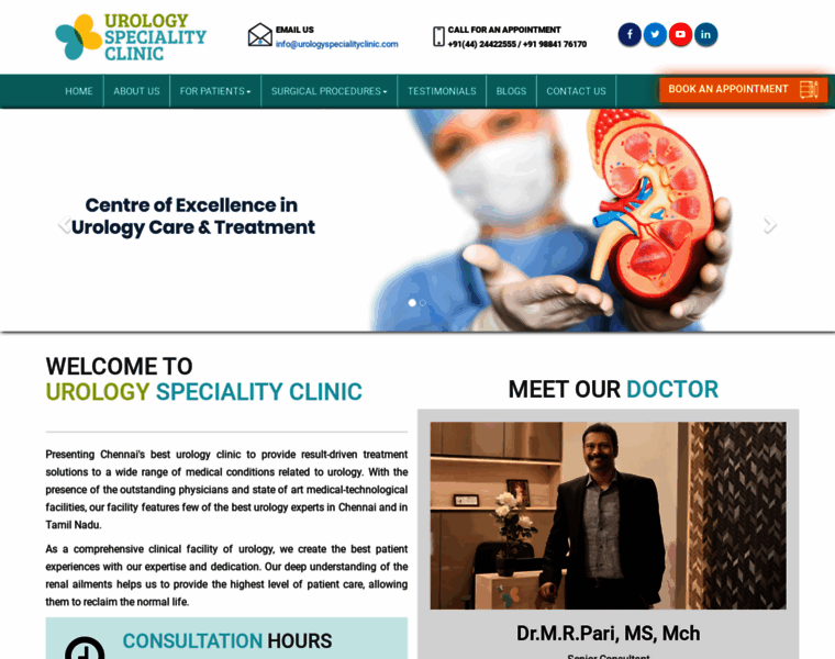 Urologyspecialityclinic.com thumbnail
