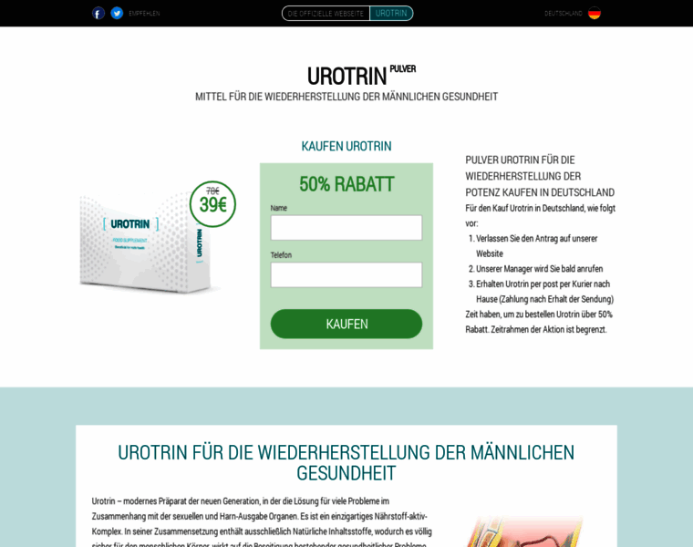 Urotrin-official.site thumbnail