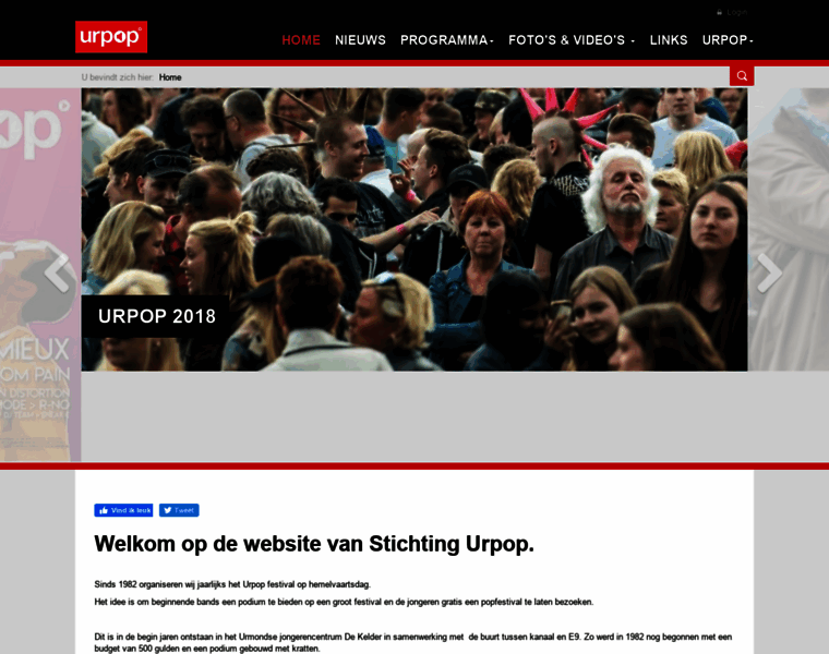 Urpop.nl thumbnail