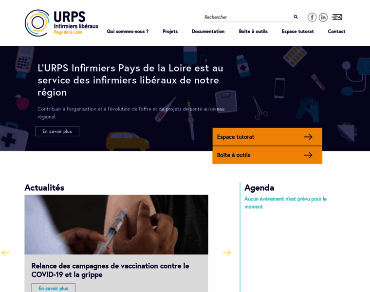 Urps-infirmiers-paysdelaloire.fr thumbnail