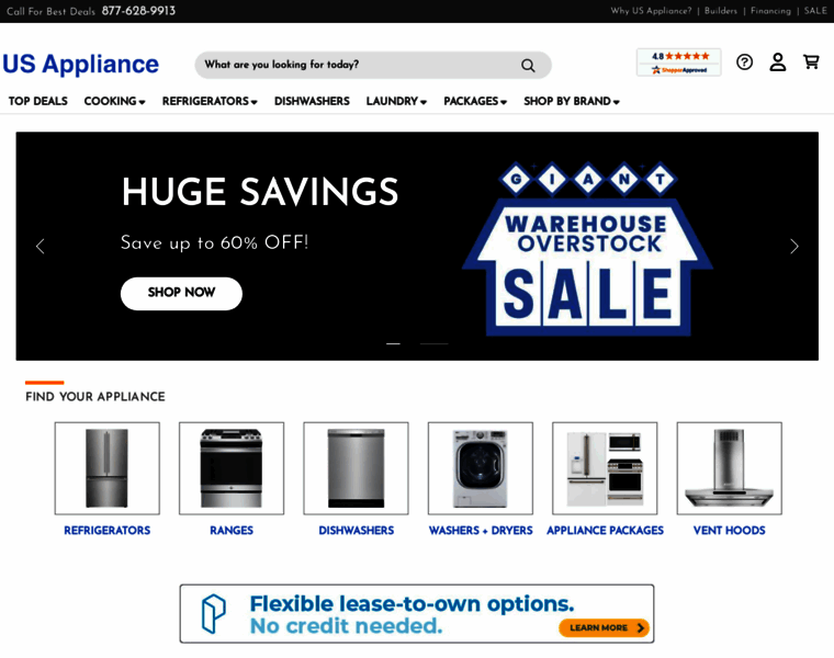 Us-appliance.com thumbnail