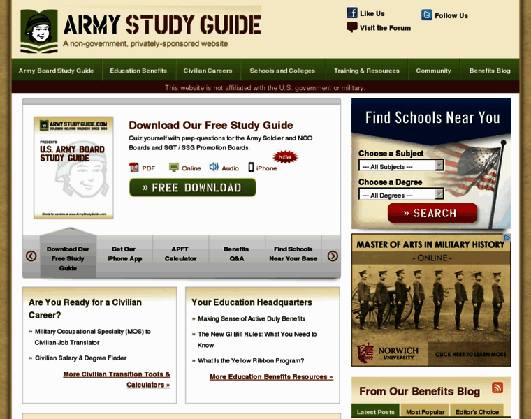 Us-army-info.com thumbnail