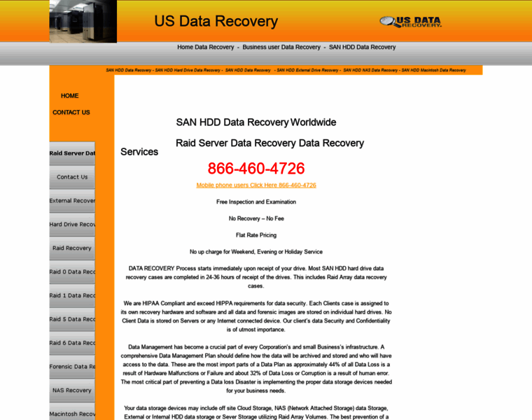 Us-datarecovery-services.com thumbnail