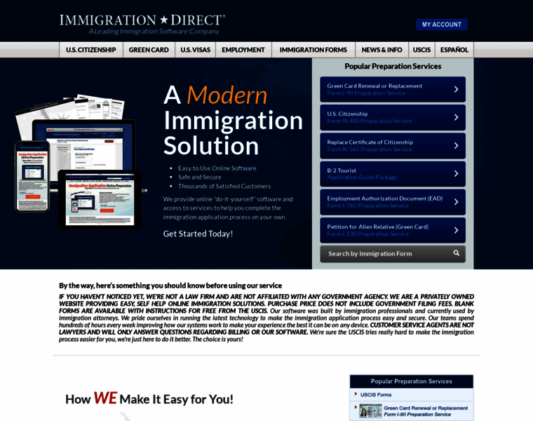 Us-immigration.com thumbnail