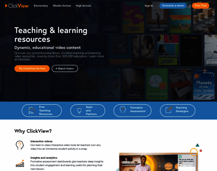 Us.clickview.tv thumbnail