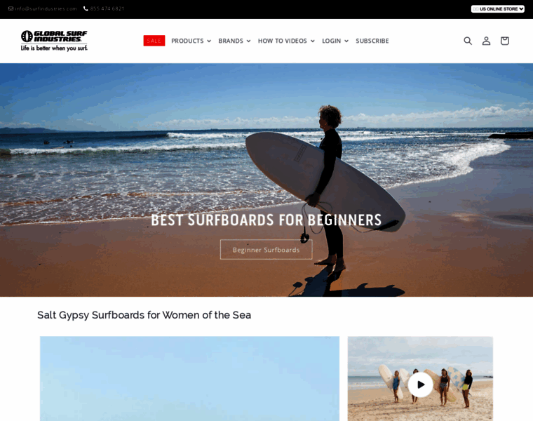 Us.surfindustries.com thumbnail