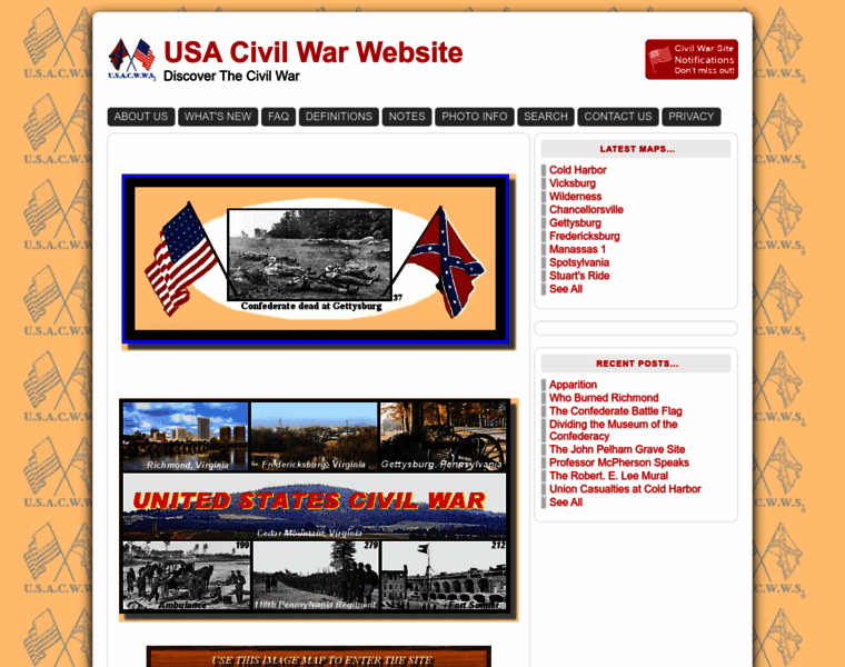 Usa-civil-war.com thumbnail