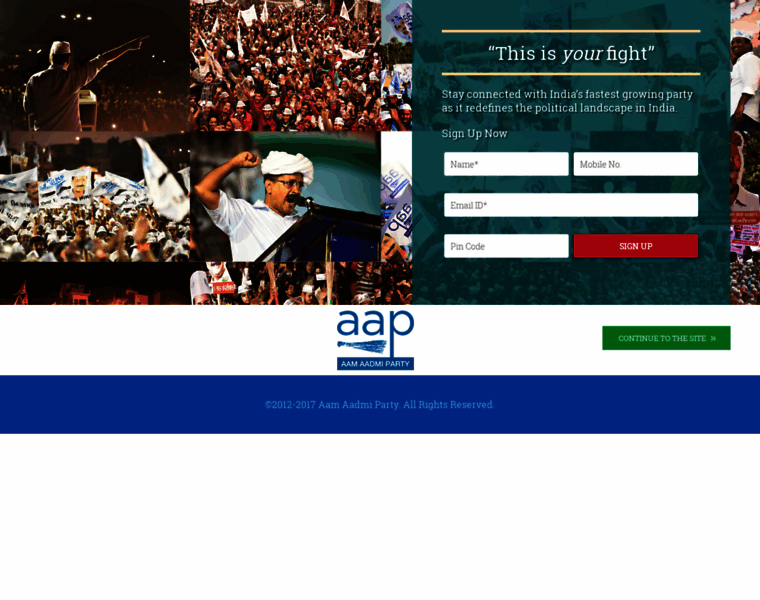 Usa.aamaadmiparty.org thumbnail