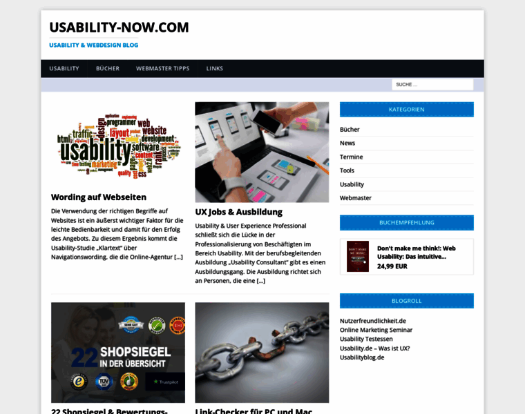 Usability-now.com thumbnail