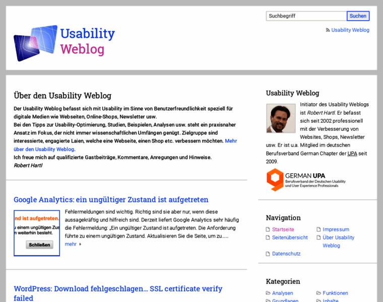 Usability-weblog.de thumbnail