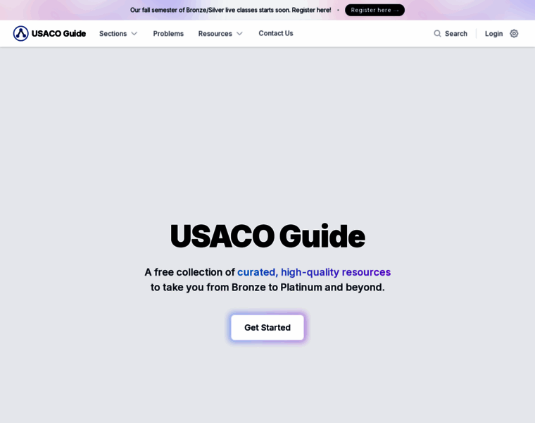 usaco.guide at WI. USACO Guide