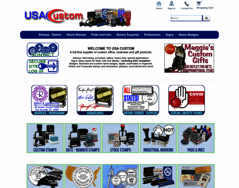 Usacustom.com thumbnail