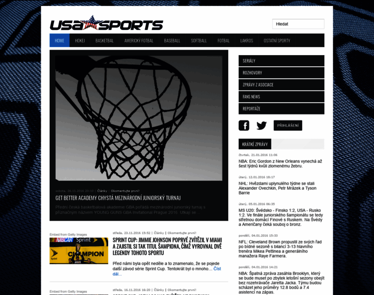 Usasports.cz thumbnail