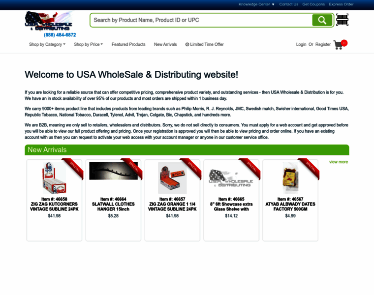 Usawholesaledistributing.com thumbnail Usawholesaledistributing.com thumbnail