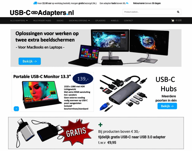 Usb-c-adapters.nl thumbnail
