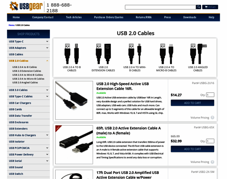 Usb-cable.com thumbnail