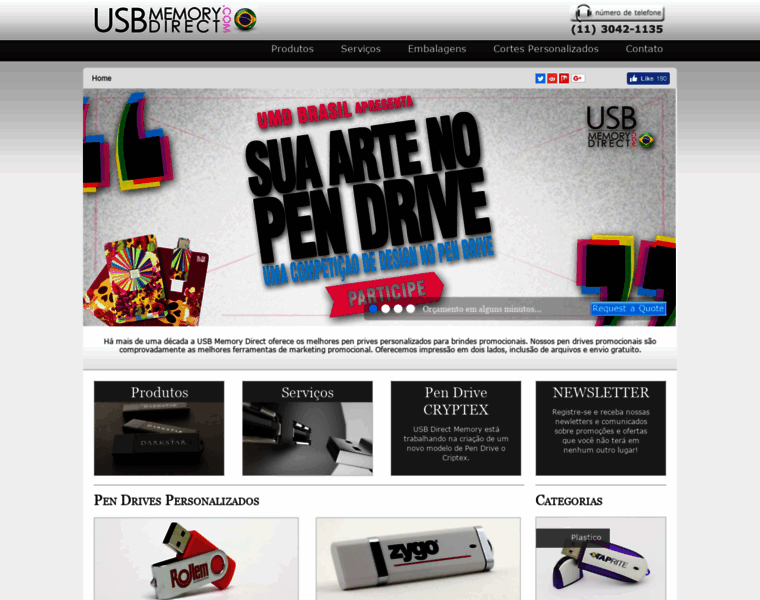 Usbpendrives.com.br thumbnail