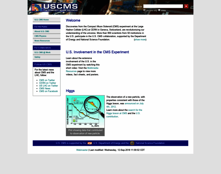 Uscms.org thumbnail
