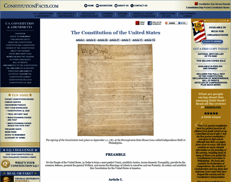 Usconstitution.cc thumbnail