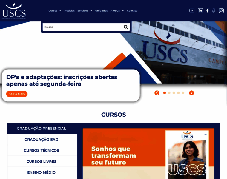 Uscs.edu.br thumbnail