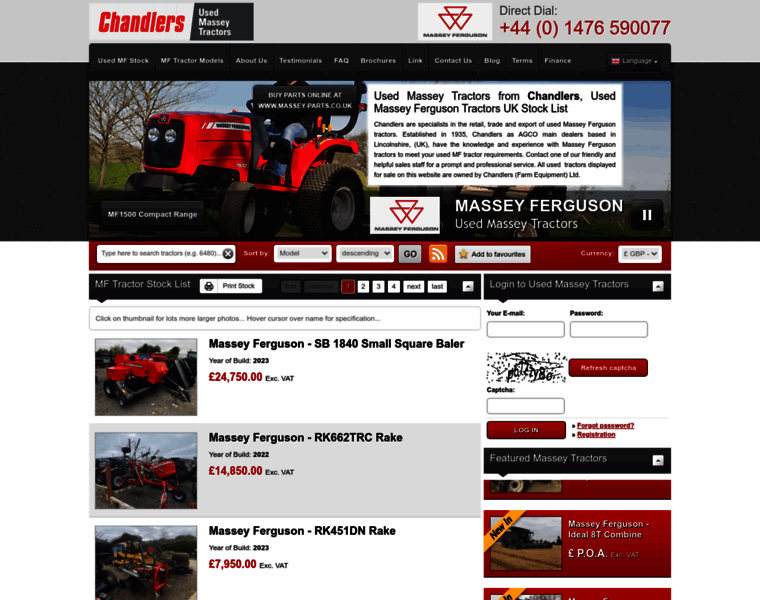 Used-massey-tractors.com thumbnail