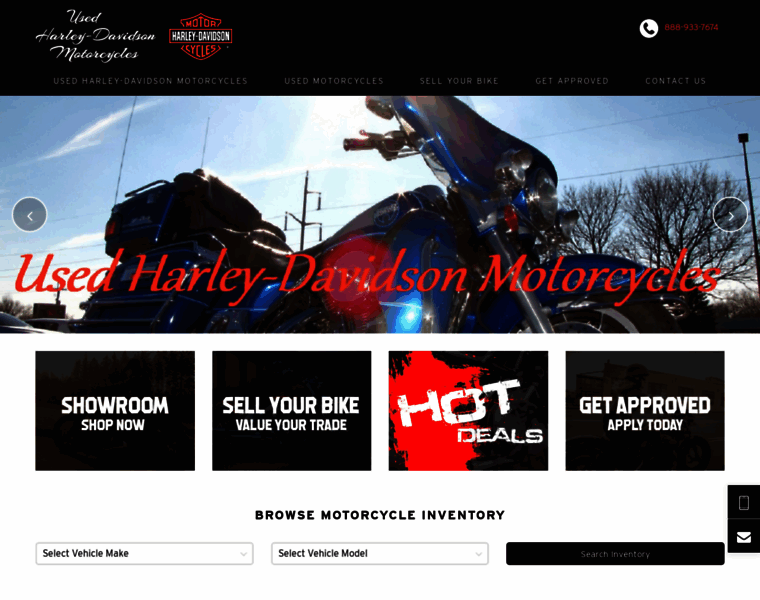 Usedharley-davidsonmotorcycles.com thumbnail