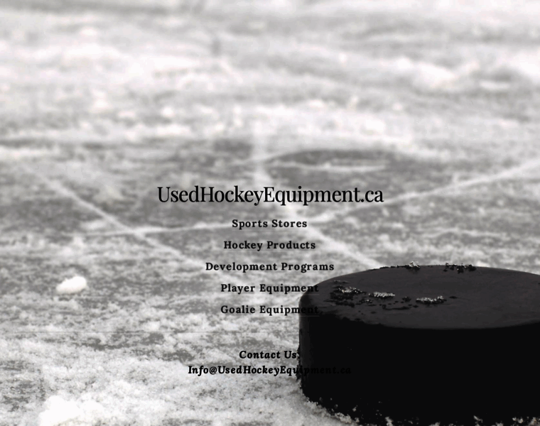Usedhockeyequipment.ca thumbnail