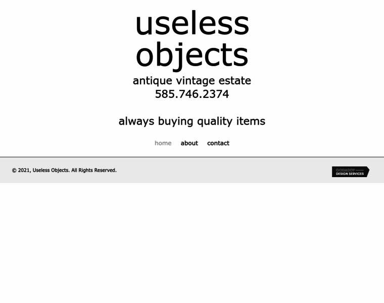 Uselessobjects.com thumbnail