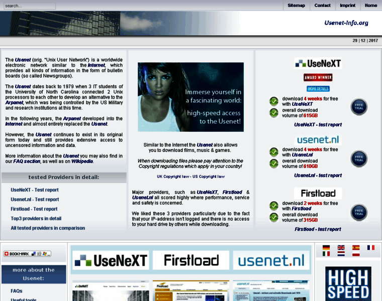 Usenet-info.org thumbnail