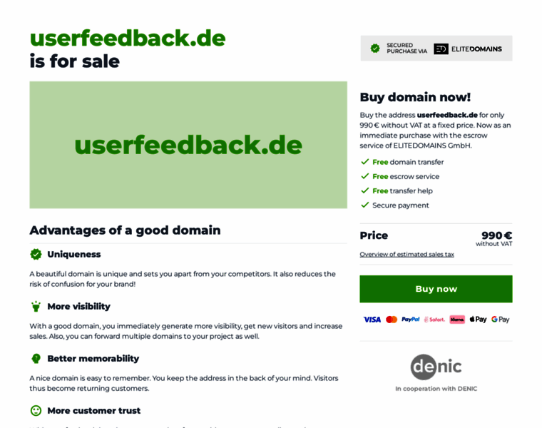 Userfeedback.de thumbnail