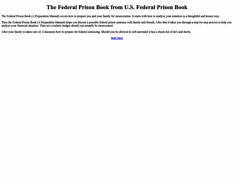 Usfederalprisonbook.com thumbnail