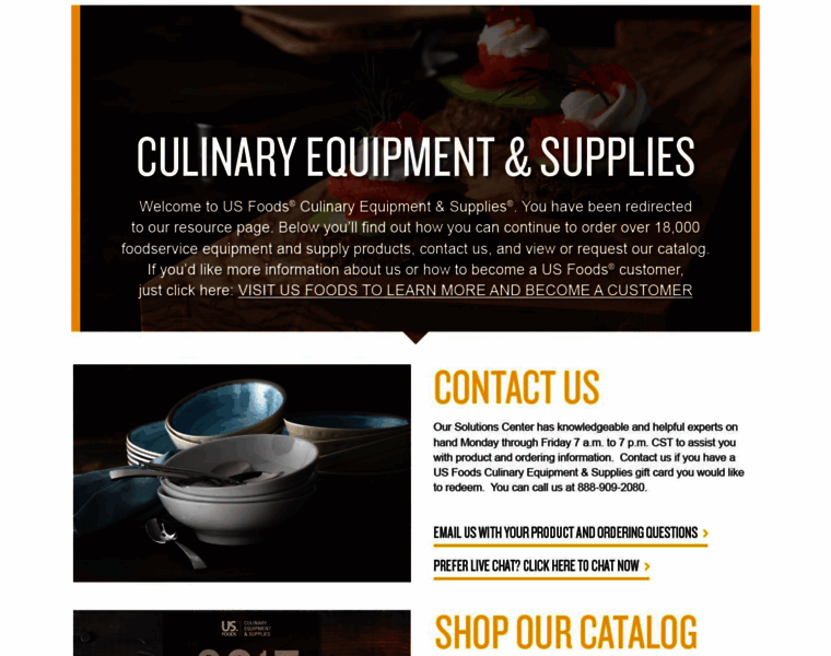 Usfoodsculinaryequipmentandsupplies.com thumbnail Usfoodsculinaryequipmentandsupplies.com thumbnail