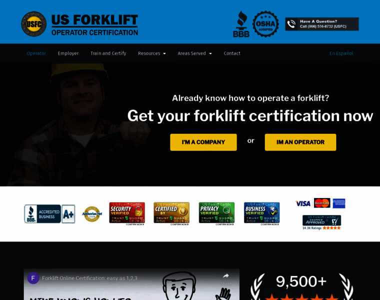 Usforkliftcertification.com thumbnail