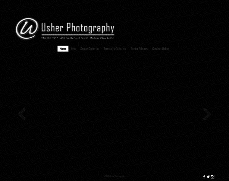 Usherphotography.com thumbnail