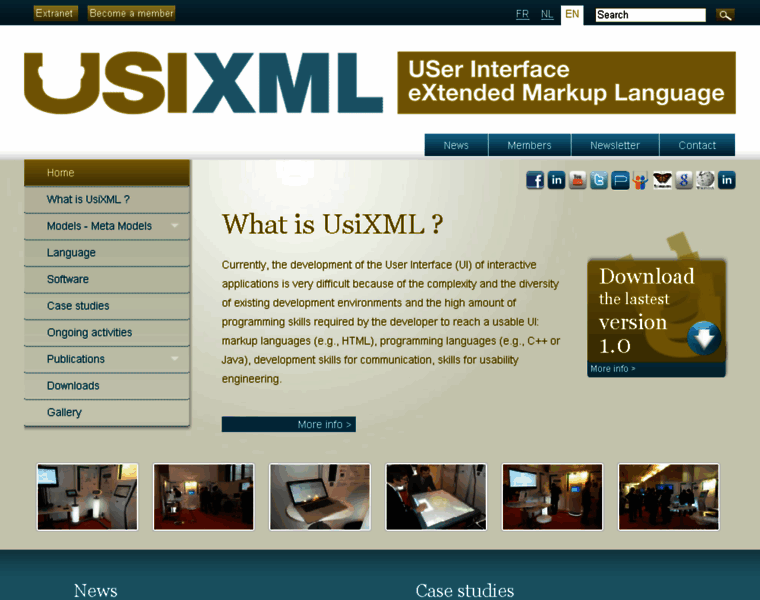Usixml.org thumbnail
